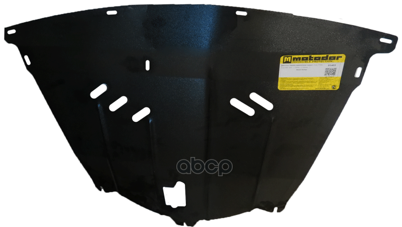 Защита картера Nissan Qashqai, V2.0, передний, АКПП с 2014 г Motodor арт. 01453