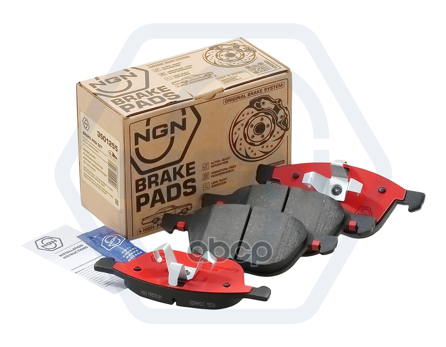 Колодки тормозные керамические  передние FORD Focus II/Focus C-Max/Kuga 08>  MAZDA 3 03> / MAZDA 5 0 NGN арт. 3501255