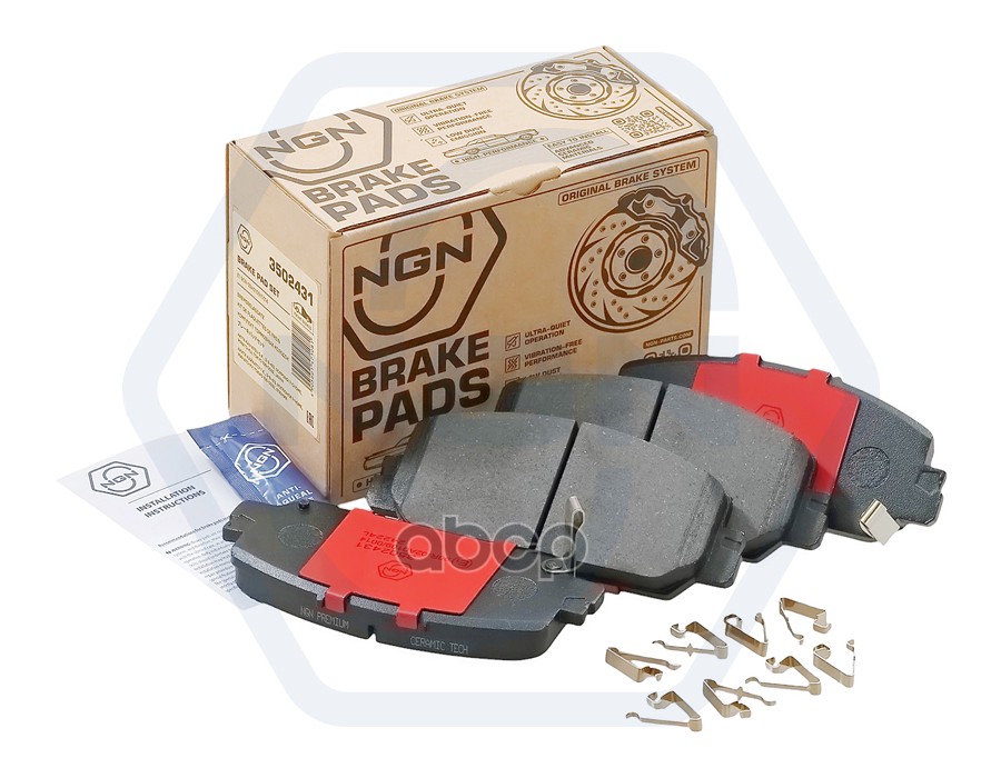 Колодки тормозные керамические  передние HONDA CR-V V 16> / CLARITY 16>  ACURA CDX 16> NGN арт. 3502431
