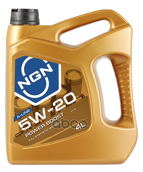 NGN Масло моторное A-LINE POWER BOOST 5W-20  1L