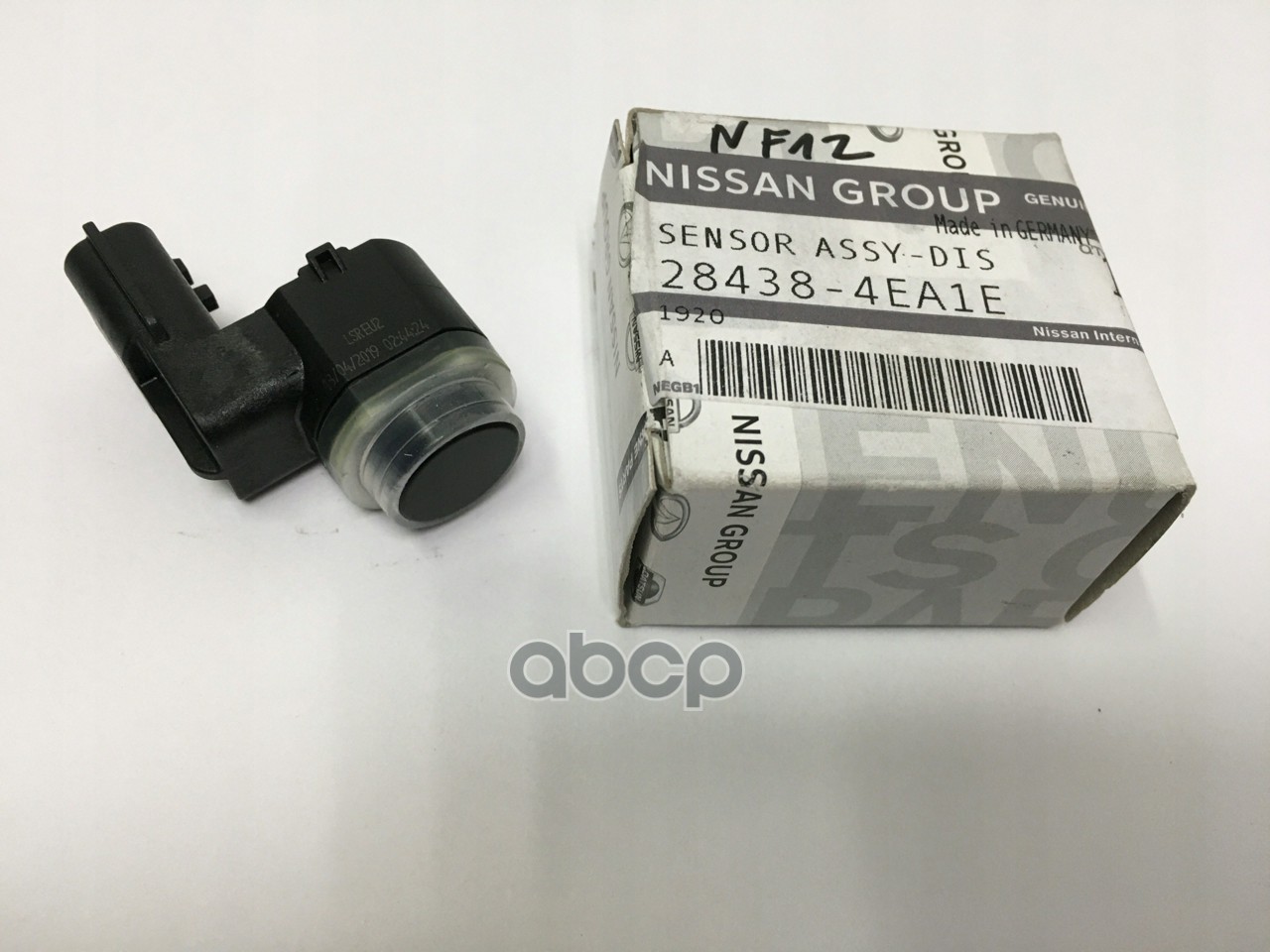 ДАТЧИК ПАРКОВКИ УЛЬТРАЗВУКОВОЙ 28438-4EA1E NISSAN арт. 28438-4EA1E