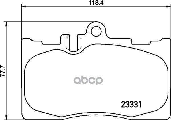 Колодки Тормозные Дисковые | Перед | NISSHINBO арт. NP1079