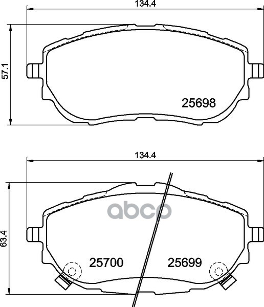 Колодки Тормозные Дисковые | Перед | NISSHINBO арт. NP1116