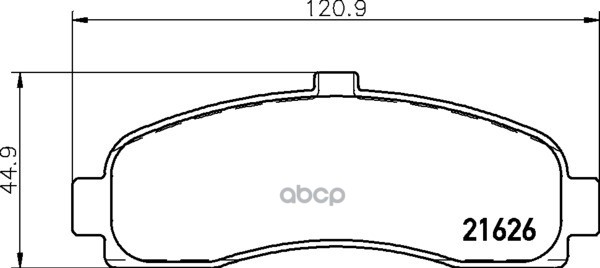 Колодки Тормозные Дисковые | Перед | NISSHINBO арт. NP2067