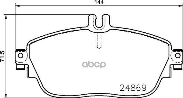 Колодки Тормозные Дисковые | Перед | NISSHINBO арт. NP2114
