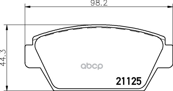 Колодки Тормозные Дисковые | Зад | NISSHINBO арт. NP3031