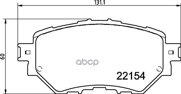 Колодки Тормозные Дисковые, Передние Mazda 3 (Bm, Bn) Np5048 NISSHINBO арт. NP5048