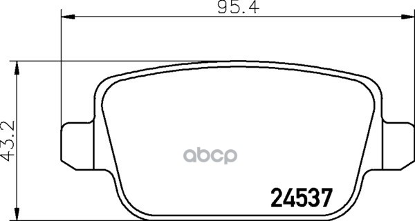 Колодки Тормозные Дисковые | Зад | NISSHINBO арт. NP5078