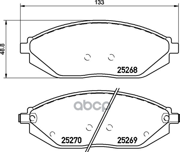 Колодки Тормозные Дисковые | Перед | NISSHINBO арт. NP6035