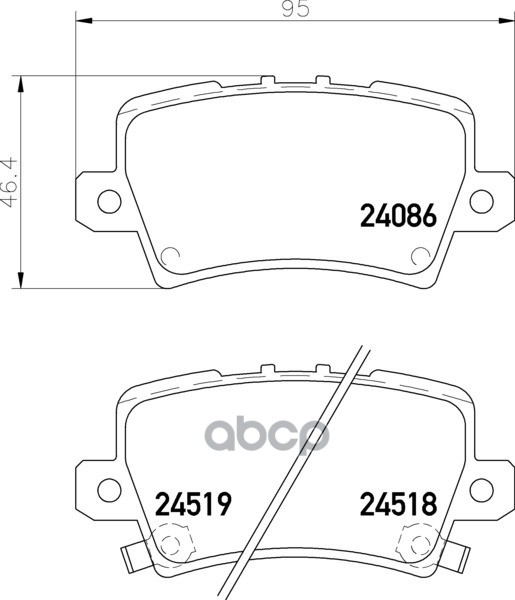 Колодки Тормозные Дисковые | Зад | NISSHINBO арт. NP8039