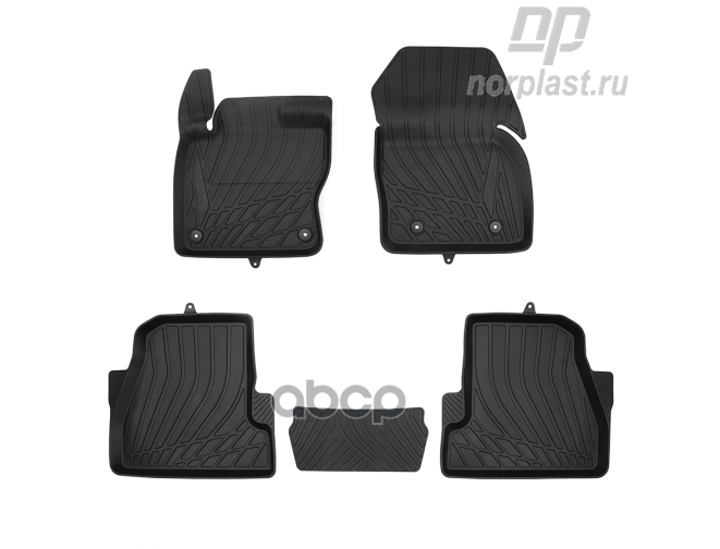Коврики Салонные Литьевые Для Ford Focus Iii (2015) NORPLAST арт. np11-ldc-22-183