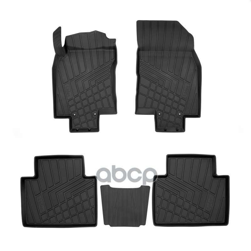 Коврики Салонные Литьевые Nissan X-Trail (2015) Norplast Np11-Ldc-61-812 NORPLAST арт. NP11-LdC-61-812