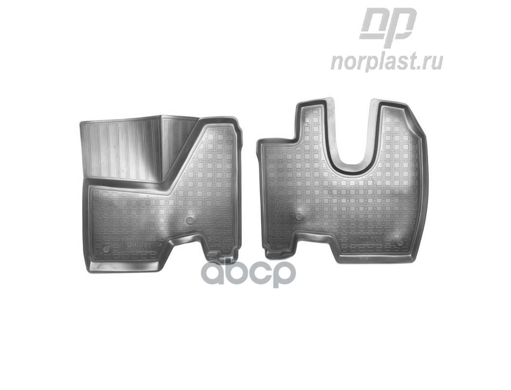 Коврики салонные для Mercedes-Benz Axor 3D (2006) (грузов) KamAZ 5490 3D (2013) (грузов) NORPLAST арт. npa00-c56-240