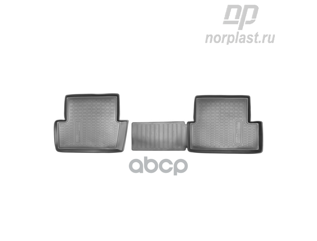 Коврики салонные для Nissan Qashqai (2007-2014) (зад) NORPLAST арт. npa01-c61-601