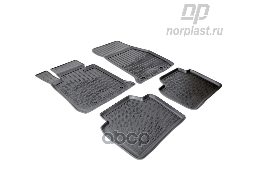 Коврики В Салон Полиуретан Norplast Bmw 3 Серия F30/F31, 2011- Черный Комплект Npa10-C07-100 NORPLAST арт. NPA10-C07-100