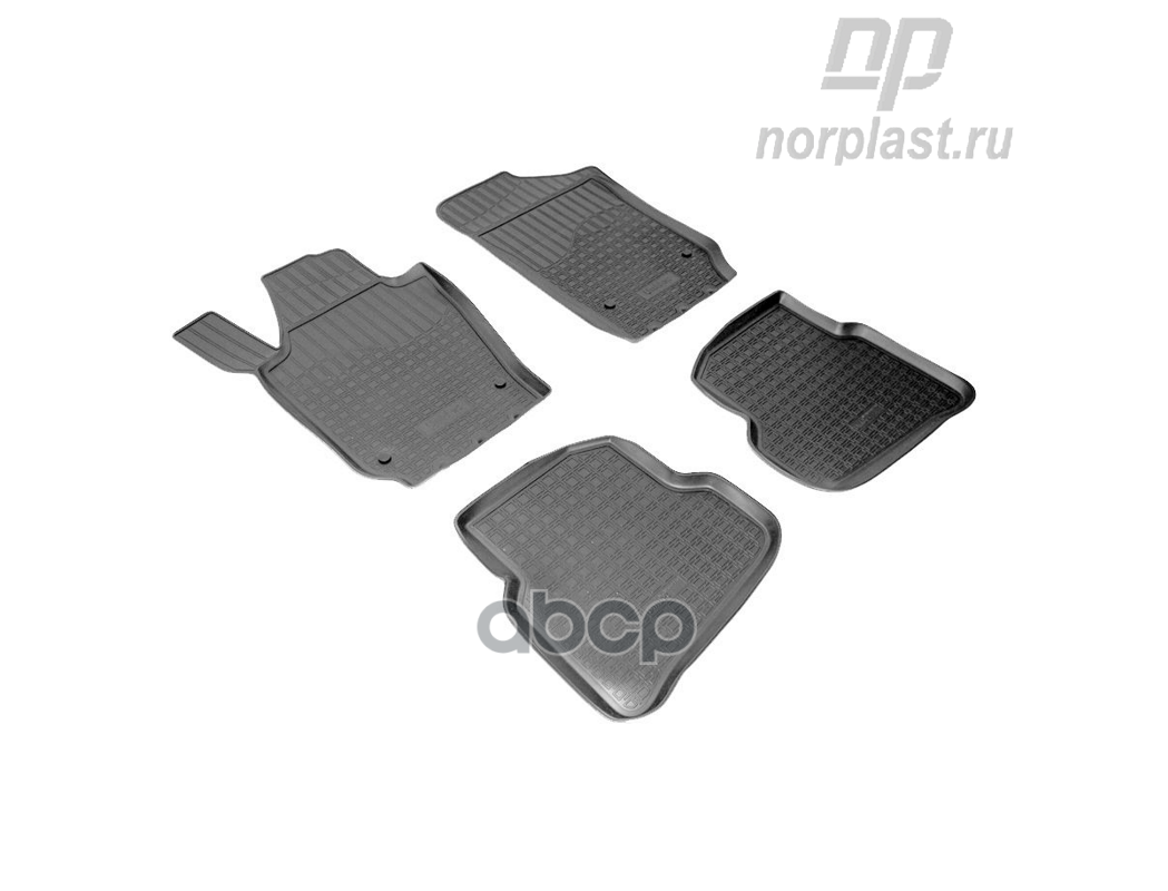 Коврики Салонные Для Seat Ibiza Iv (6J) (2008) NORPLAST арт. npa10-c80-240