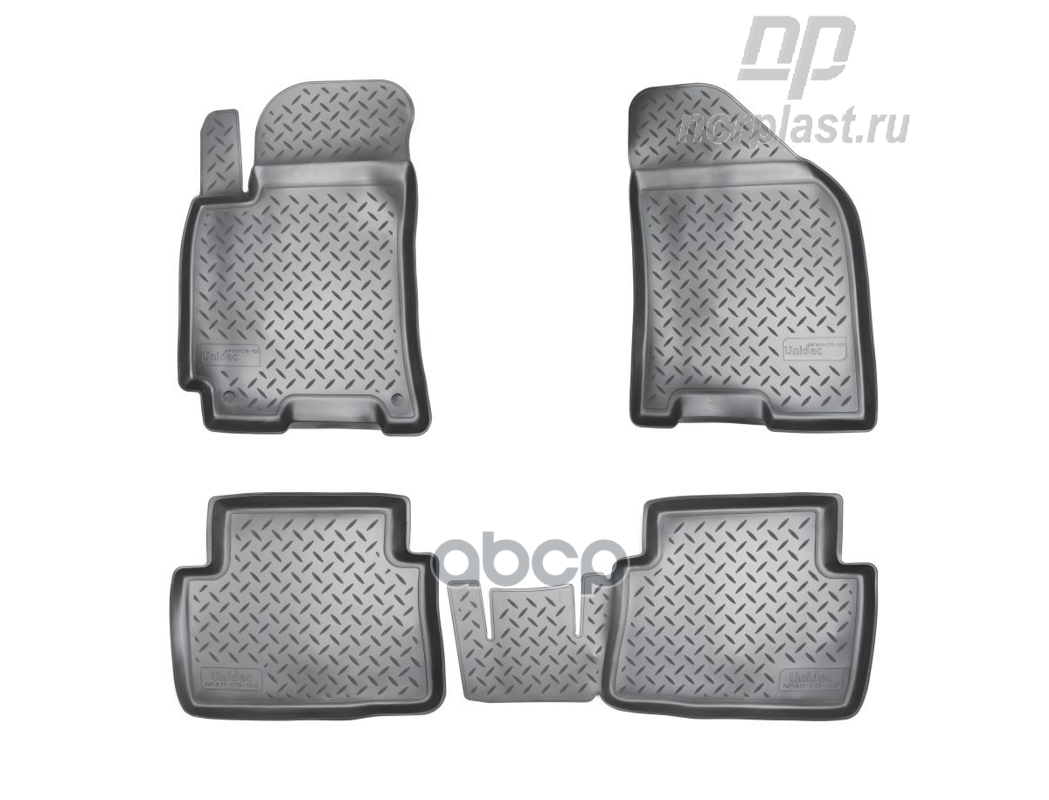 Коврики салонные для Daewoo Gentra (2013-2015) Ravon Gentra (2015) NORPLAST арт. npa11-c15-100
