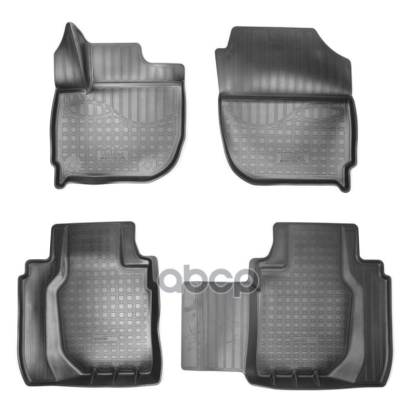 Коврики салонные для Honda HR-V II 3D (2015) NORPLAST арт. npa11-c30-470