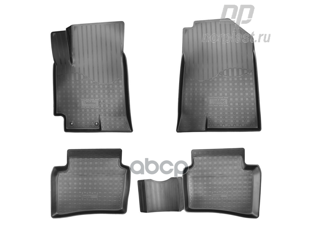 Коврики салонные для Hyundai Solaris HCr 3D (2017) NORPLAST NPA11-C31-380 NORPLAST арт. NPA11-C31-380