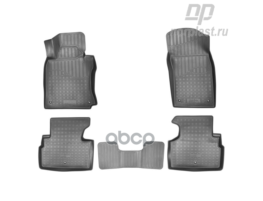 Коврики Салонные Для Infiniti Q50 (V37) 3D (2013) Norplast Npa11-C33-730 NORPLAST арт. NPA11-C33-730