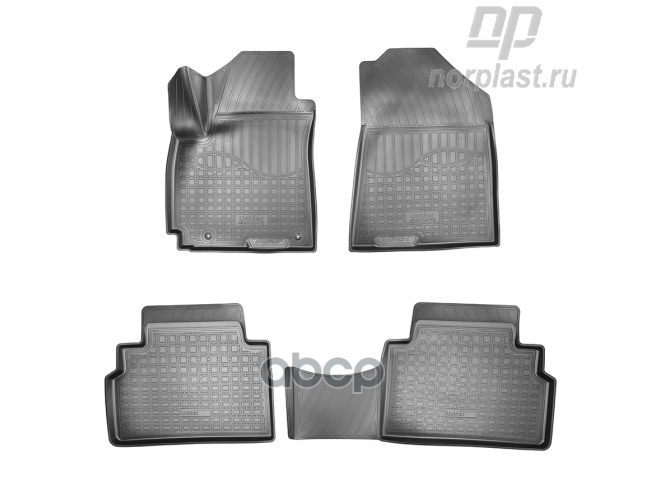 Коврики салонные для Kia Soul (SK) 3D (2019) NORPLAST NPA11-C43-710 NORPLAST арт. NPA11-C43-710