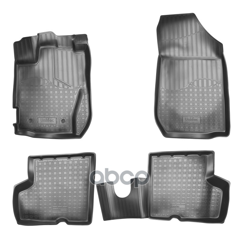 Коврики Салонные Для Renault Kaptur 3D (2016) NORPLAST арт. npa11-c69-240