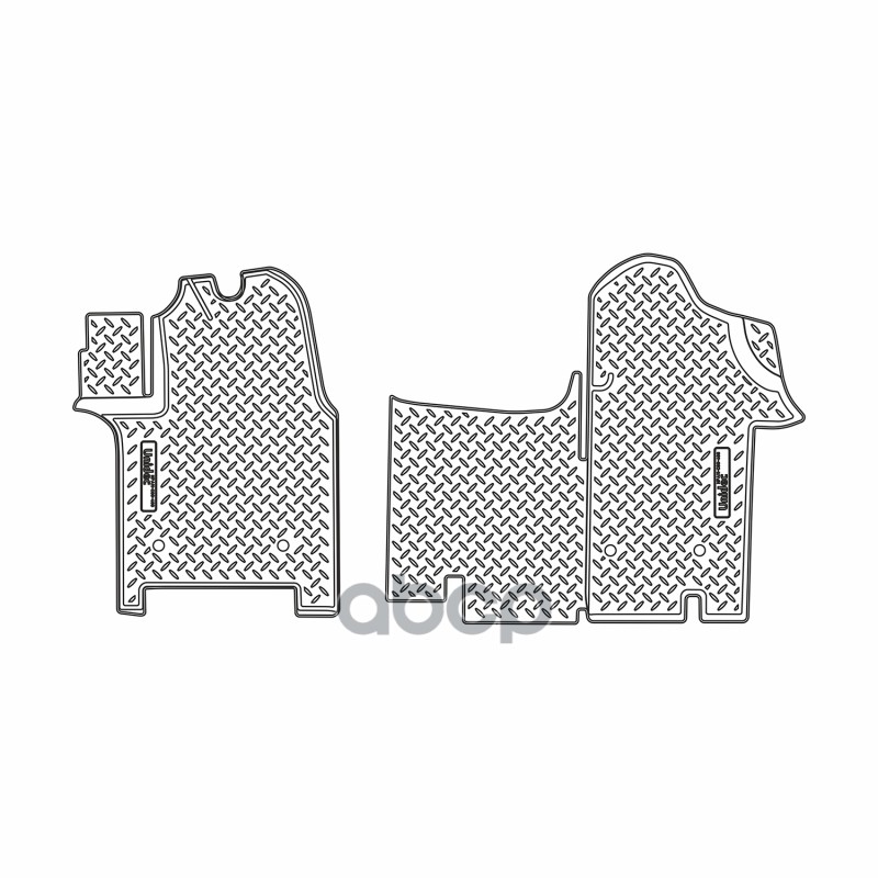 Коврики салонные для Renault Master III (2010) NORPLAST арт. npa11-c69-400