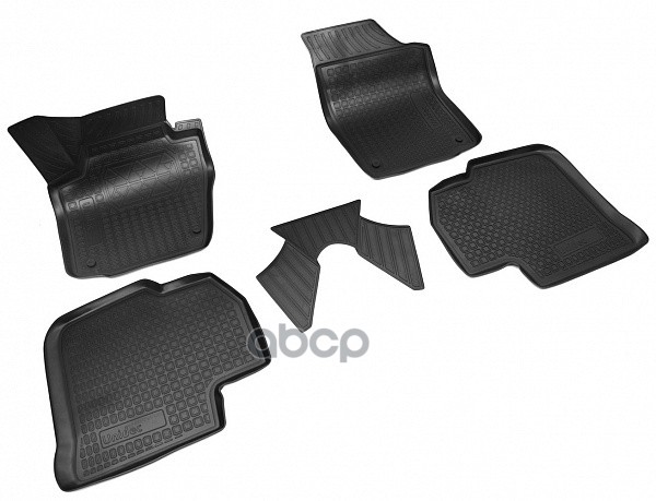 Коврики салонные для Skoda Rapid (NH) 3D (2013) NORPLAST арт. npa11-c81-650-1
