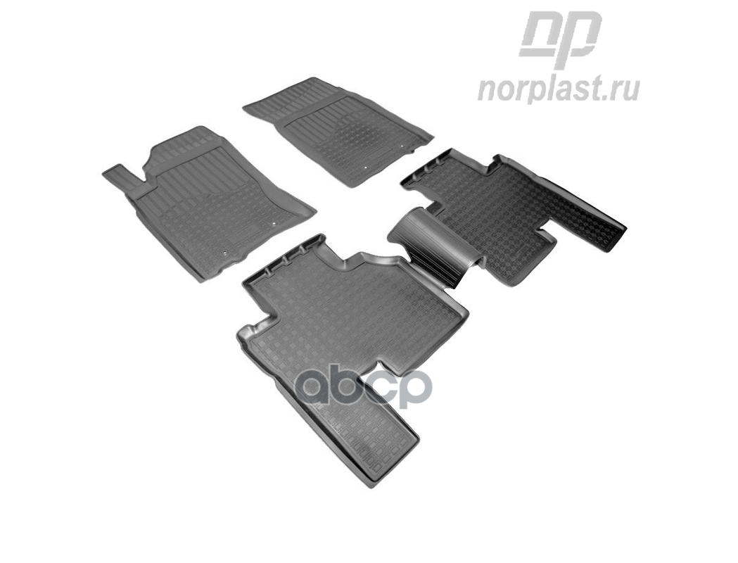 Коврики салонные для Ssang Yong Actyon Sports (QJ) (2012) NORPLAST арт. npa11-c83-060
