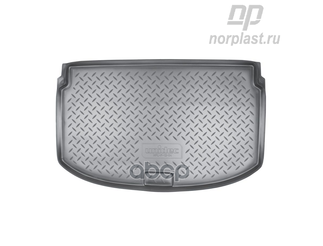 Коврики в багажное отделение для Chevrolet Aveo (HB) (2011) NORPLAST арт. npl-p-12-04