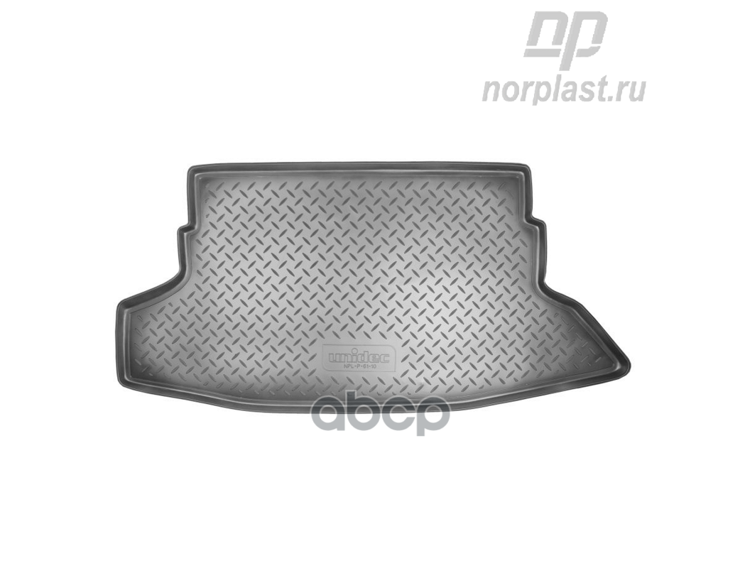 Коврики в багажное отделение для Nissan Juke (2010-2015) NORPLAST арт. npl-p-61-10