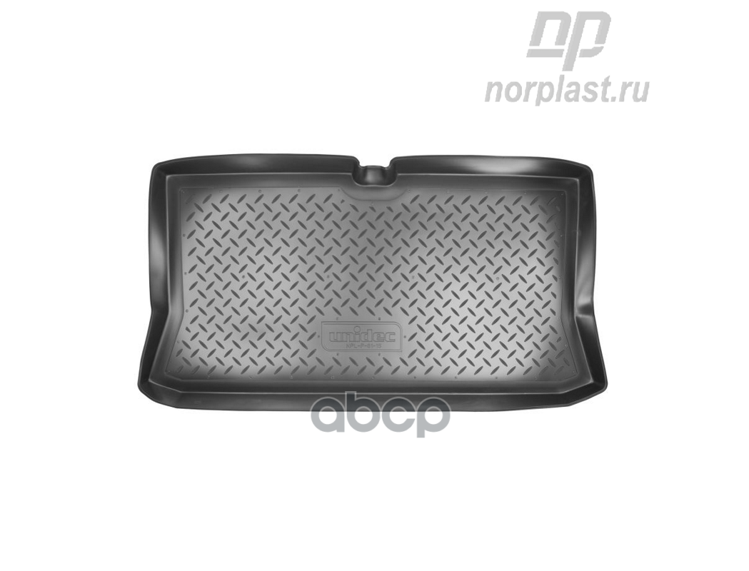 Коврики в багажное отделение для Nissan Micra (HB) (2005) NORPLAST арт. npl-p-61-15