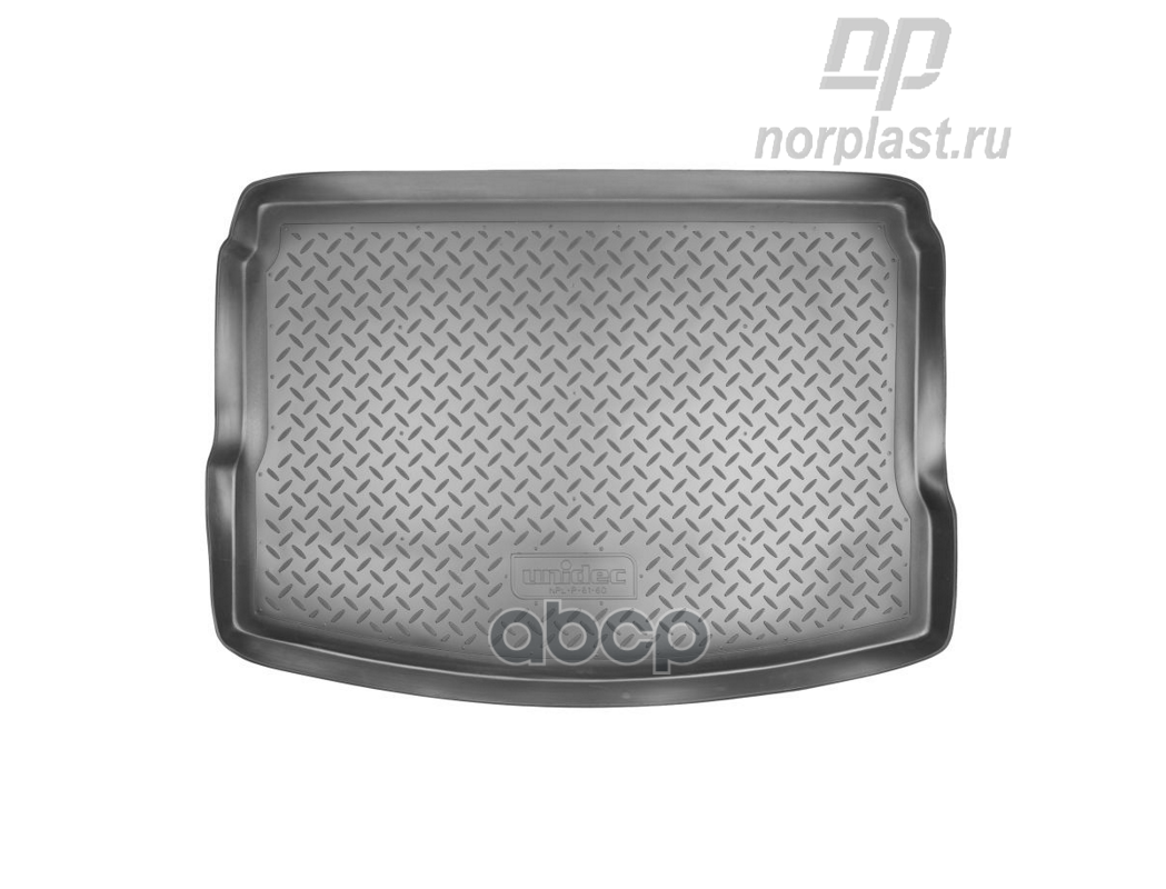 Коврики в багажное отделение для Nissan Qashqai (2007-2008) NORPLAST арт. npl-p-61-60