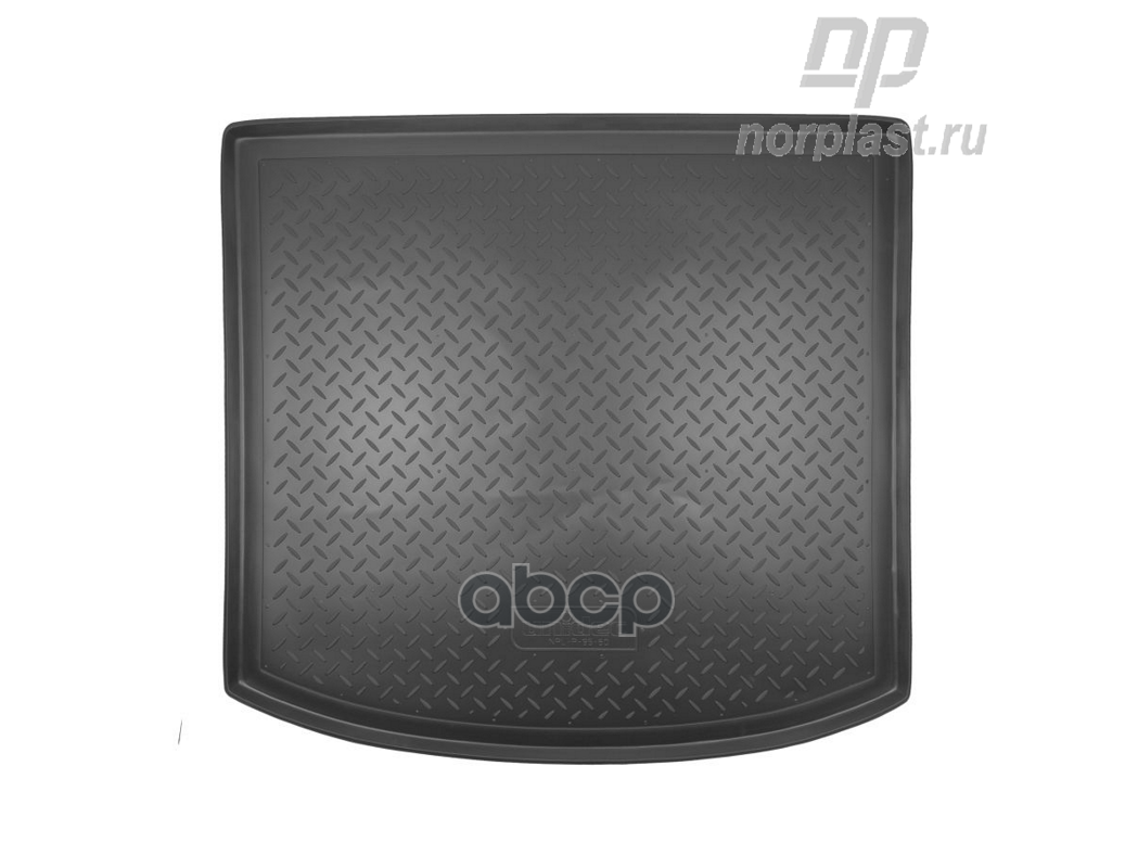 Коврики в багажное отделение для Volkswagen Touran (2003) NORPLAST арт. npl-p-95-60