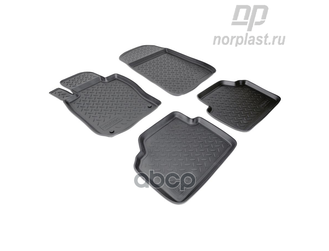 Коврики Салонные Для Bmw 3 (E90) (2005-2010) NORPLAST арт. npl-po-07-02