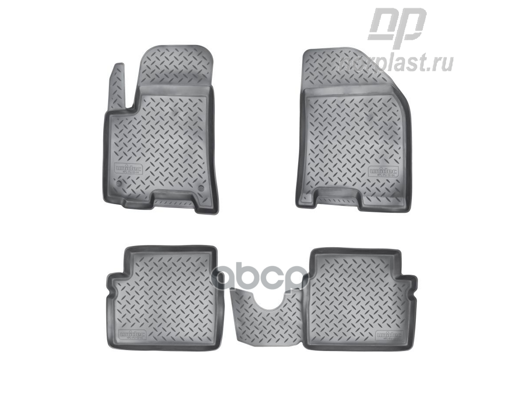 Коврики салонные для Chevrolet Aveo (5шт) (2004-2011) NORPLAST арт. npl-po-12-04