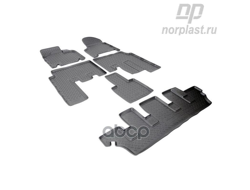 Коврики Салонные Для Dodge Caravan Chrysler Voyager (2000-2007) (7 Мест) Norplast Npl-Po-20-35 NORPLAST арт. NPL-Po-20-35