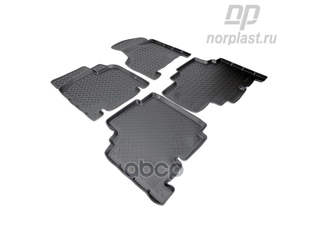 Коврики Салонные Для Dodge Grand Caravan (2000-2007) (5 Мест) NORPLAST арт. npl-po-20-99