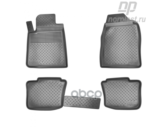 Коврики Салонные Для Gaz Volga Siber (2008) NORPLAST арт. npl-po-23-81