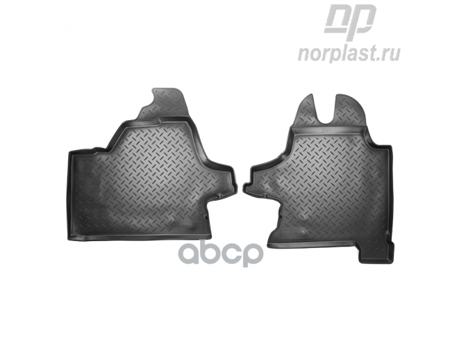 Коврики салонные для GAZ Maxus (2007) (пер) NORPLAST арт. npl-po-23-92