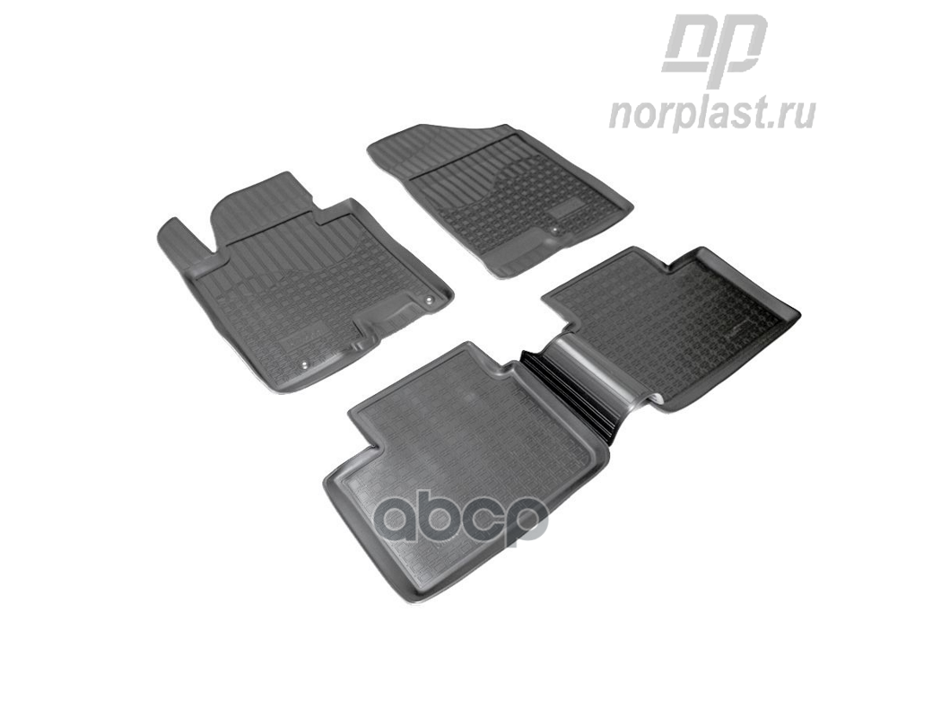 Коврики салонные для Isuzu NQR (2005) NORPLAST арт. npl-po-34-40
