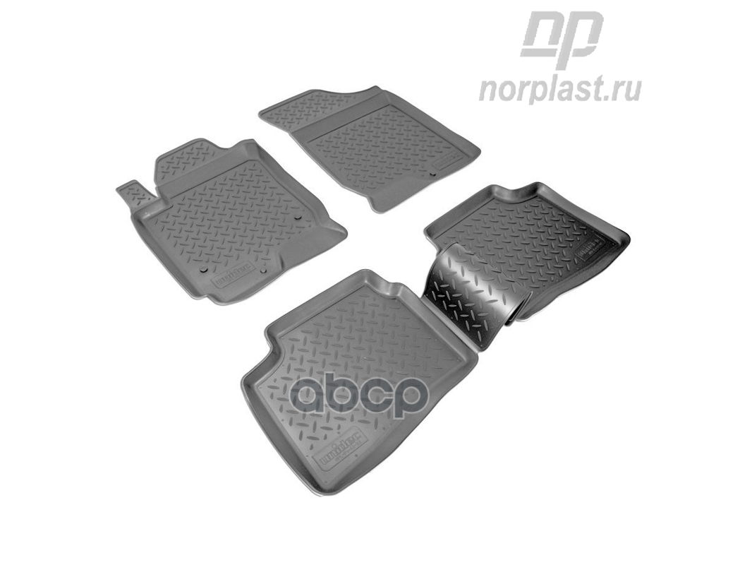 Коврики салонные для Kia Cee'd (ED) (2006-2010) Hyundai i30 (FD) (2007-2012) NORPLAST арт. npl-po-43-02