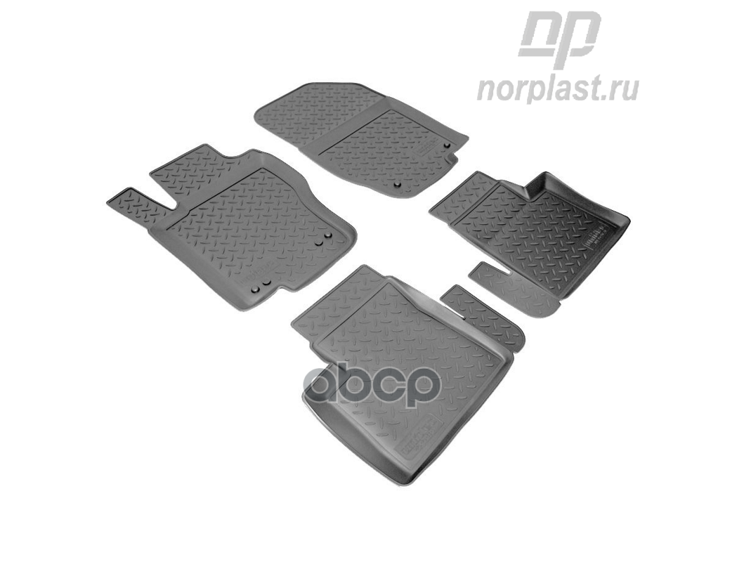 Коврики салонные для Mercedes-Benz GL (X164) (2006-2012) Mercedes-Benz M (W164) (2005-2011) NORPLAST арт. npl-po-56-31