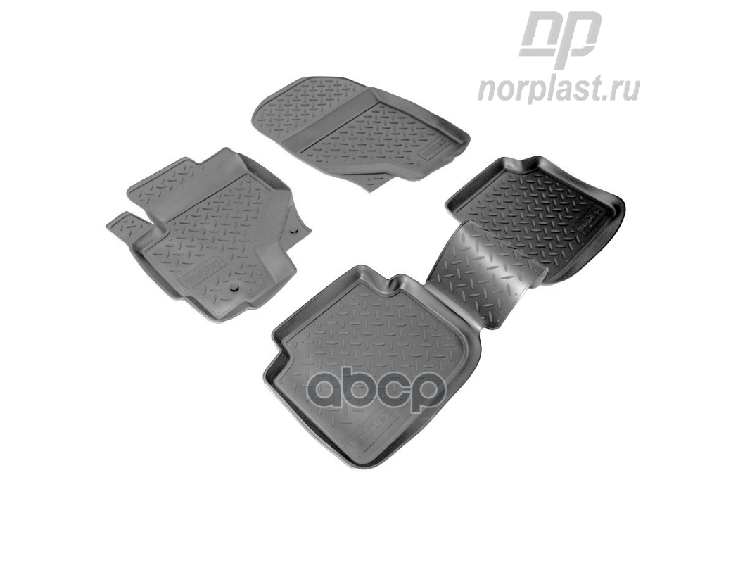 Коврики салонные для Mitsubishi Colt (2004-2009) NORPLAST NPL-Po-59-20 NORPLAST арт. NPL-Po-59-20