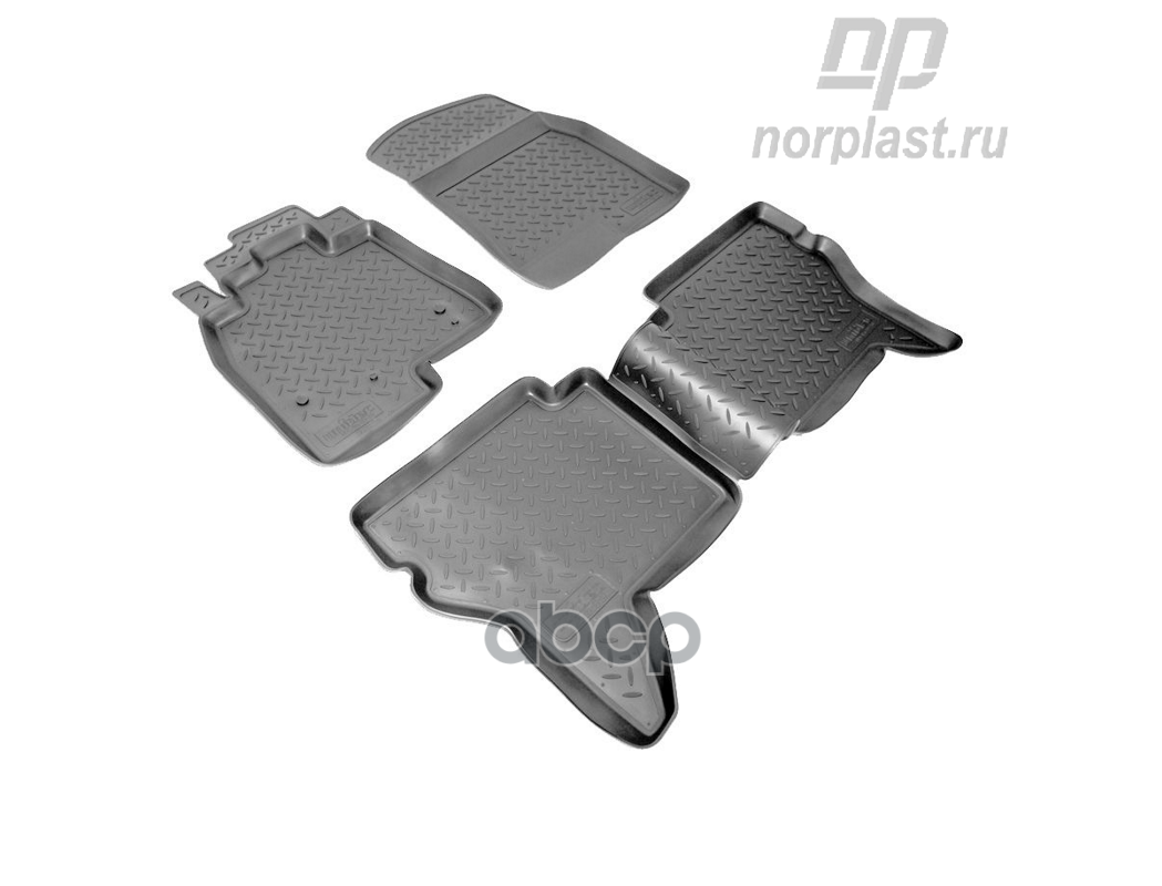 Коврики салонные для Mitsubishi Pajero IV (2006) NORPLAST арт. npl-po-59-48