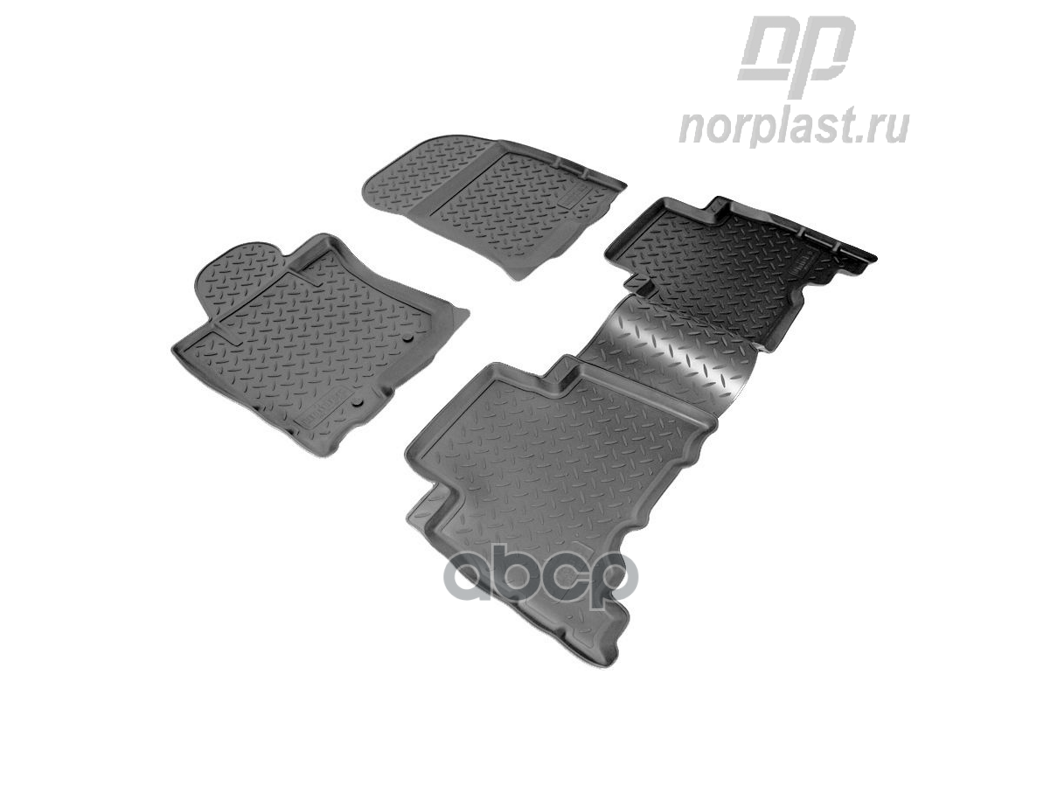 Коврики салонные для Toyota LC-150 Prado (J150) (2010) (5 мест) NORPLAST арт. npl-po-88-52