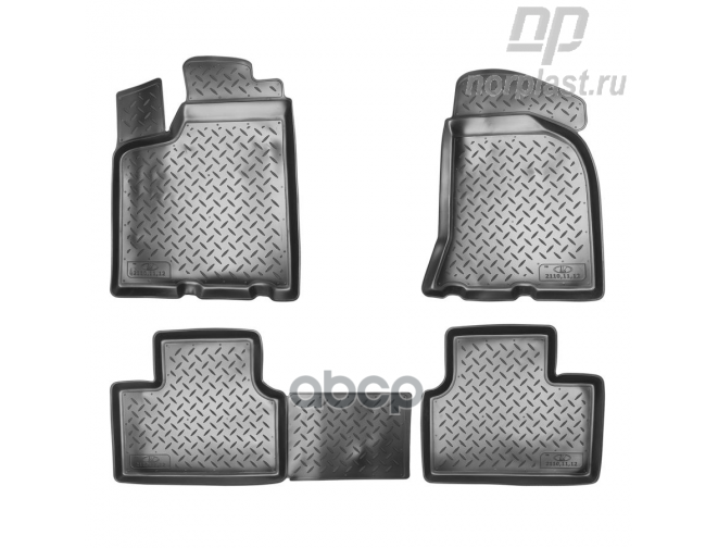Коврики салонные для VAZ 2110 NORPLAST арт. npl-po-94-10