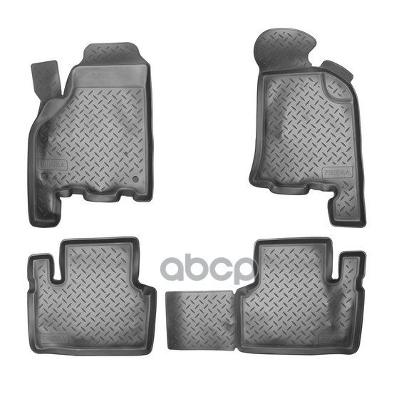 Коврики салонные для VAZ 2170 Priora (2007) NORPLAST арт. npl-po-94-55