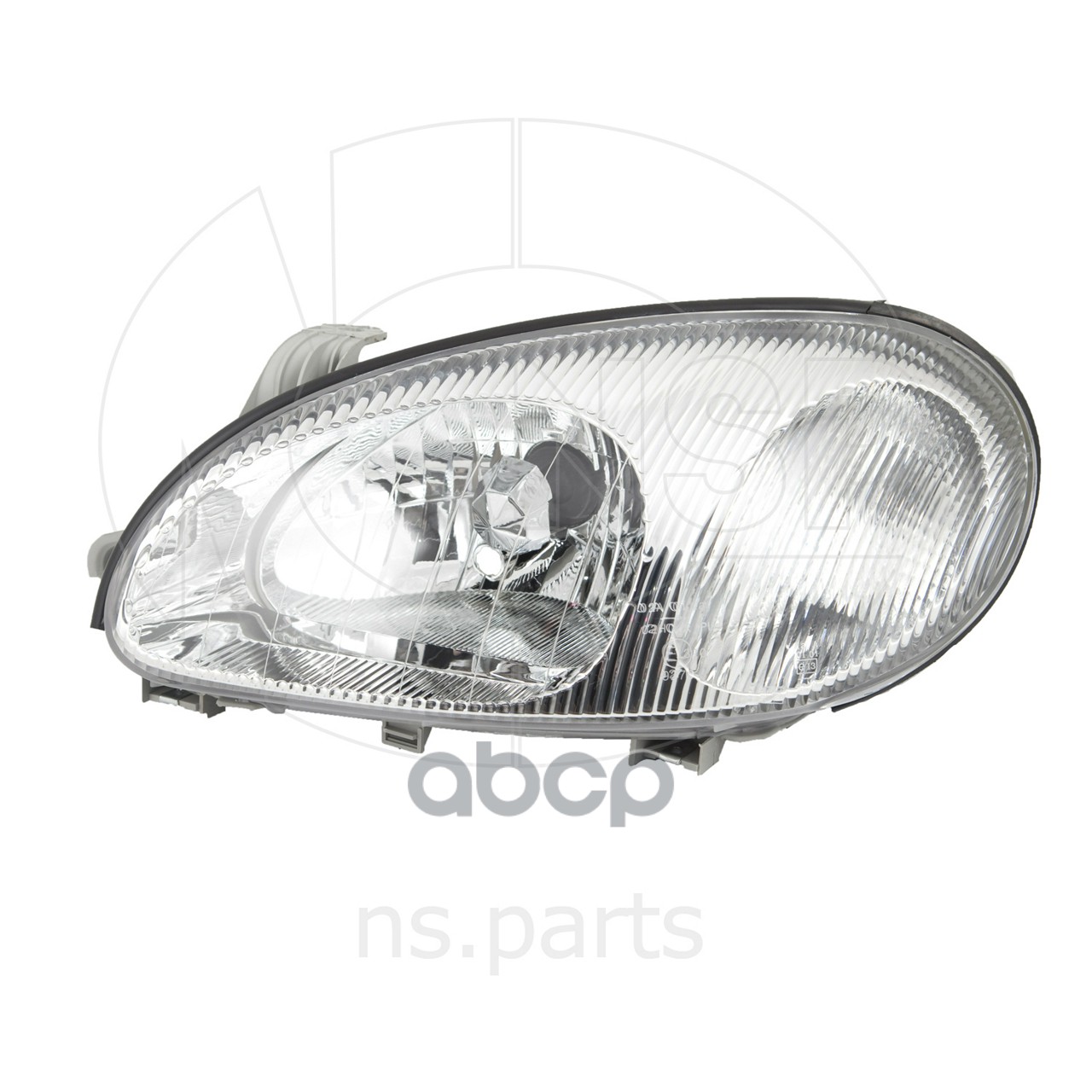 Фара левая CHEVROLET Lanos (под корректор) NSP арт. NSP0196304610