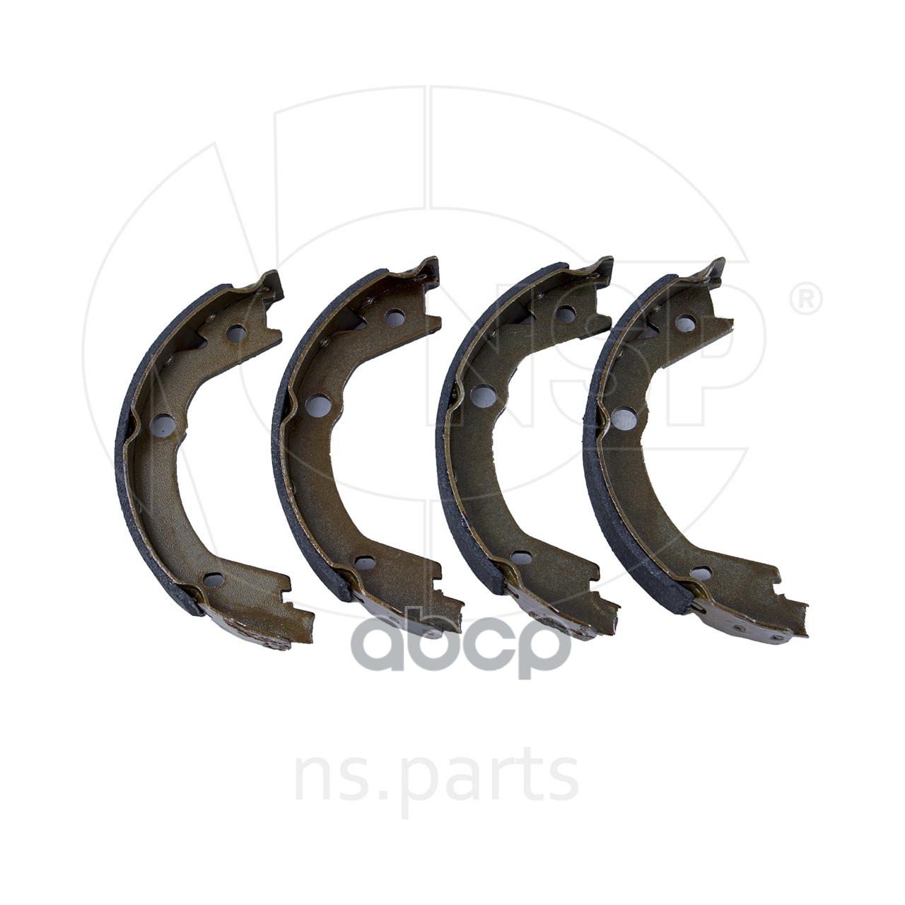 Колодки стояночного тормоза HYUNDAI Elantra NSP арт. NSP02583052HA10